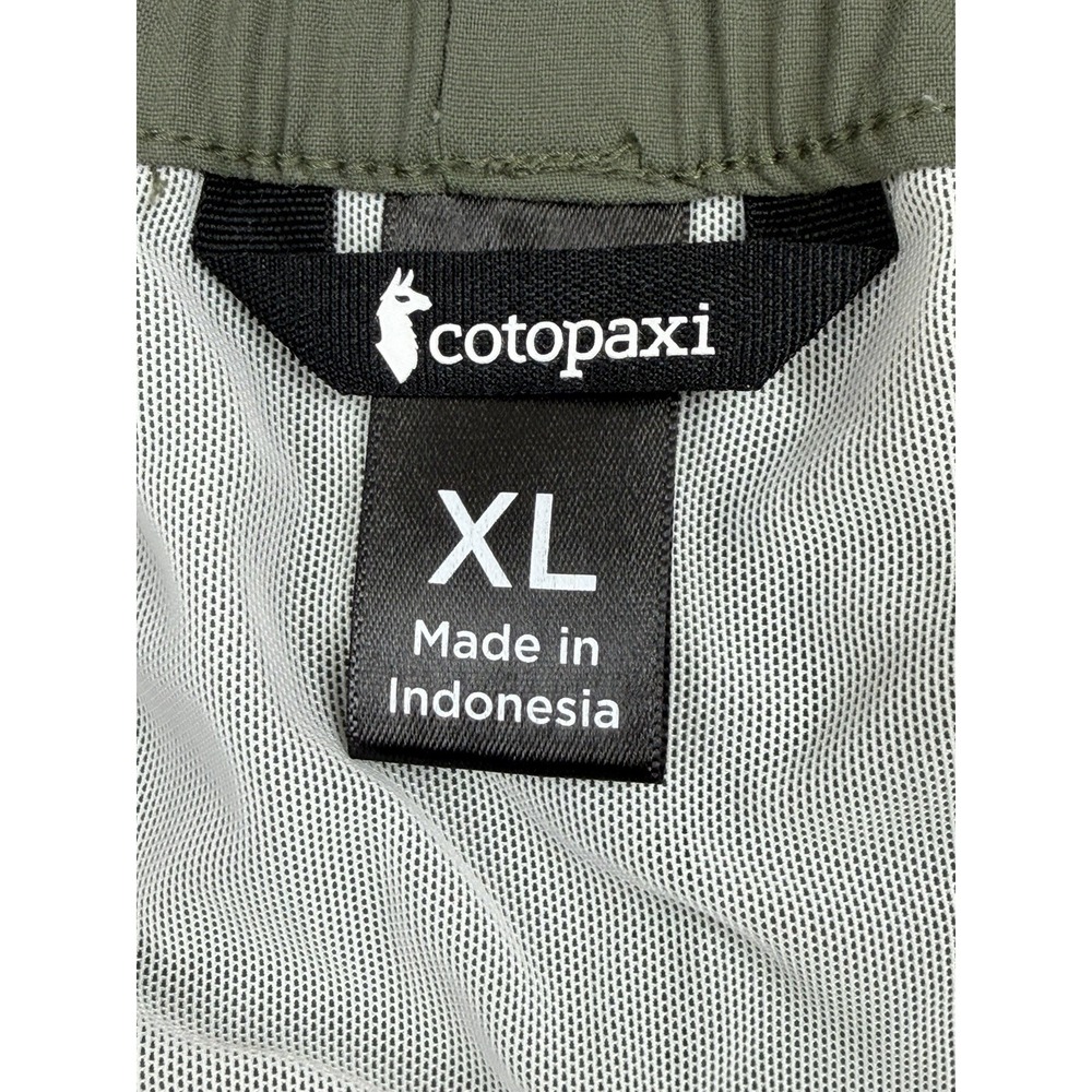 Cotopaxi Retro Active 7" Shorts Men's XL Fatigue Green Recycled Nylon Shorts - Picture 11 of 13